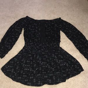 Black Off The Shoulder Dress